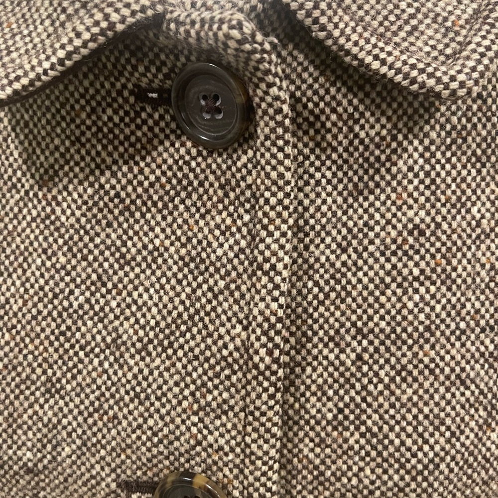 Banana Republic Women’s Tweed Wool blend Coat M - Picture 3 of 7